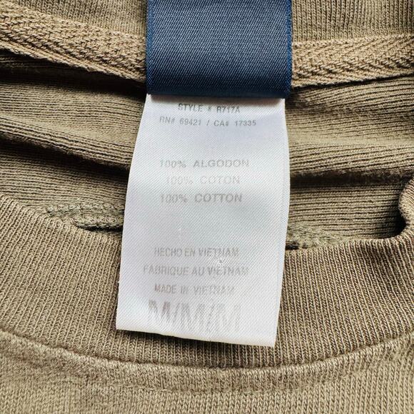 Reebok Gridiron NFL Classic NY Jets Santana Moss Green Coton Sweatshirt Jersey M - Picture 8 of 11